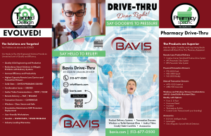 Bavis Pharmacy Brochure Front
